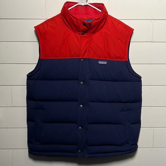 Patagonia Puffer Vest (Zipper and Snap). - Picture 1 of 4